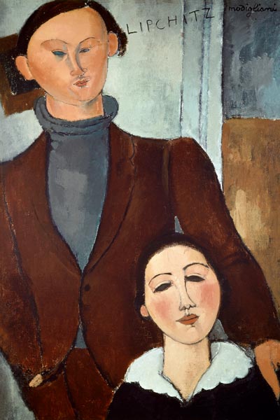 Jacques Lipschitz und seine Ehefrau – Amedeo Modigliani Amedeo Modigliani 70x105