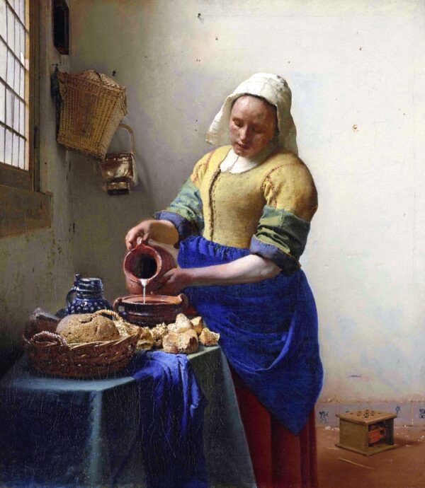 Die Milchmagd – Johannes Vermeer Beliebte Bilder 70x70