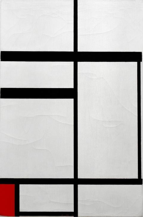 Komposition Nr. 1 Rot – Mondrian Piet Mondrian 70x105