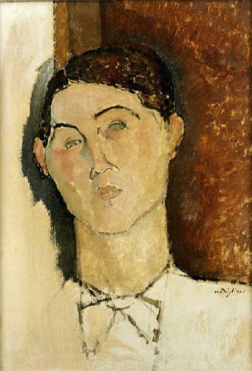 Kopf eines jungen Mannes – Amadeo Modigliani 70x105