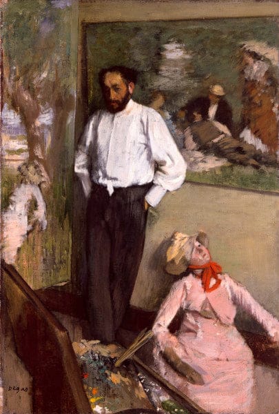 Künstler im Atelier – Edgar Degas Edgar Degas 70x105