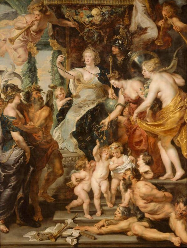 Medici-Zyklus: Die glückliche Regentschaft – Peter Paul Rubens Peter Paul Rubens 70x85