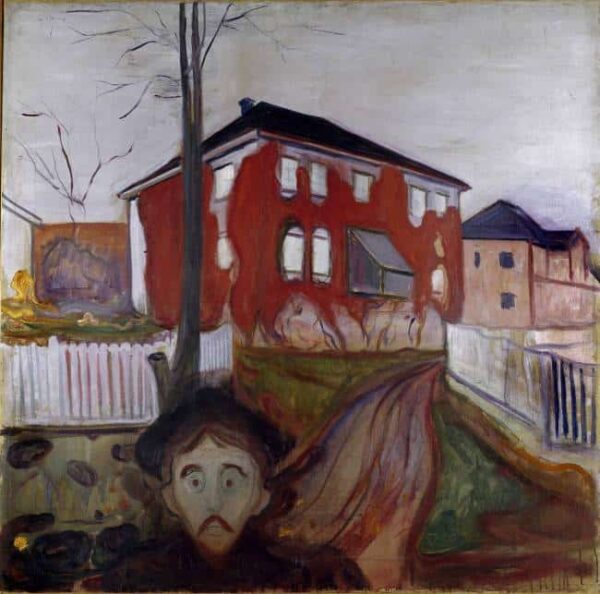 Die rote wilde Rebe – Edvard Munch Edvard Munch 70x70