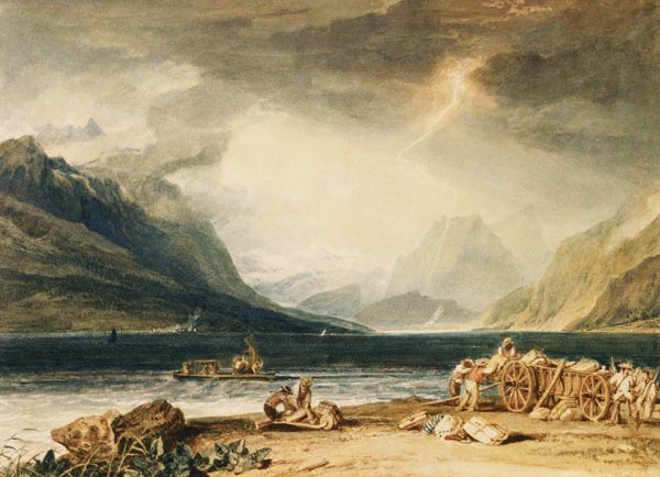 Lac de Thoune – William Turner J.M.W. Turner 105x70