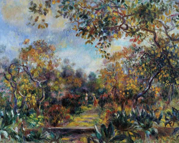 Landschaft in Beaulieu – Pierre-Auguste Renoir Pierre-Auguste Renoir 85x75