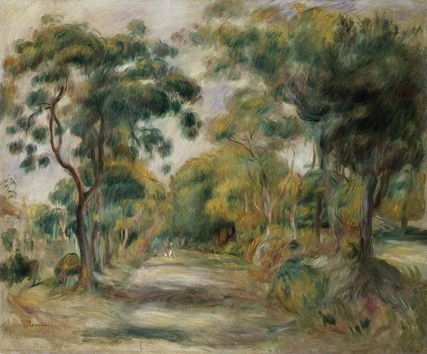 Landschaft unter der Mittagssonne – Pierre-Auguste Renoir Pierre-Auguste Renoir 85x75