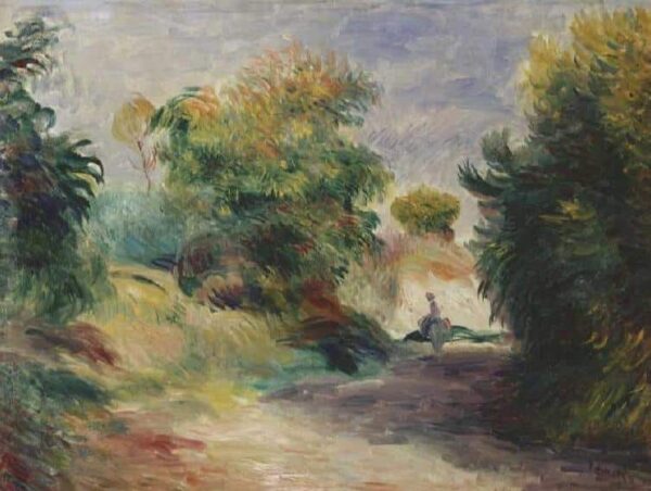 Landschaften in der Nähe von Cagnes – Pierre-Auguste Renoir Pierre-Auguste Renoir 85x75