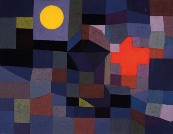 Feuer bei Vollmond – Paul Klee Paul Klee 85x75