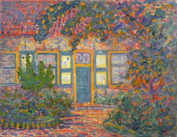 Kleines sonniges Haus – Mondrian Piet Mondrian 85x75