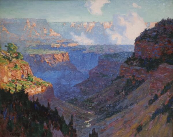 Blick über den Grand Canyon – Edward Henry Potthast Edward Henry Potthast 85x75