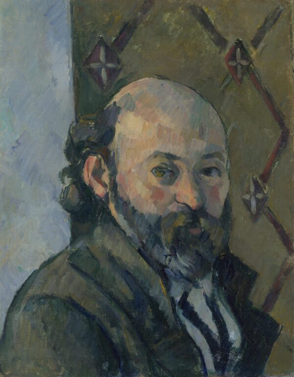 Das Selbstporträt von Paul Cézanne Paul Cézanne 70x85