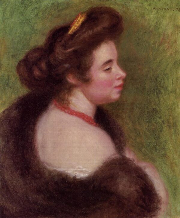 Madame Maurice Denis, geborene Jeanne Boudot – Pierre-Auguste Renoir Pierre-Auguste Renoir 70x85