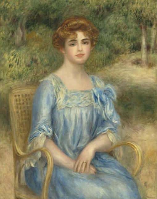 Madame Gaston Bernheim de Villers, geborene Suzanne Adler – Pierre-Auguste Renoir Pierre-Auguste Renoir 70x85