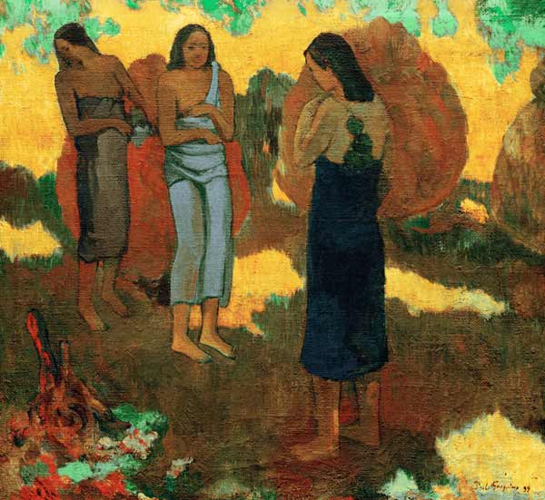 Tochter von Tahiti – Paul Gauguin Paul Gauguin 70x70