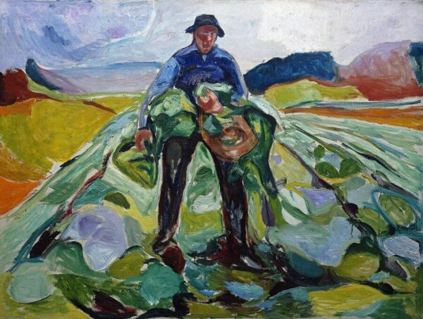 Kohlbeet – Edvard Munch Edvard Munch 85x75