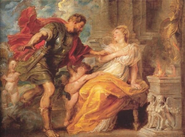 Mars und Rhea Silvia – Peter Paul Rubens Peter Paul Rubens 85x75