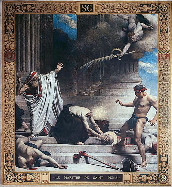 Martyrium des Heiligen Denis – Léon Bonnat Léon Bonnat 70x70