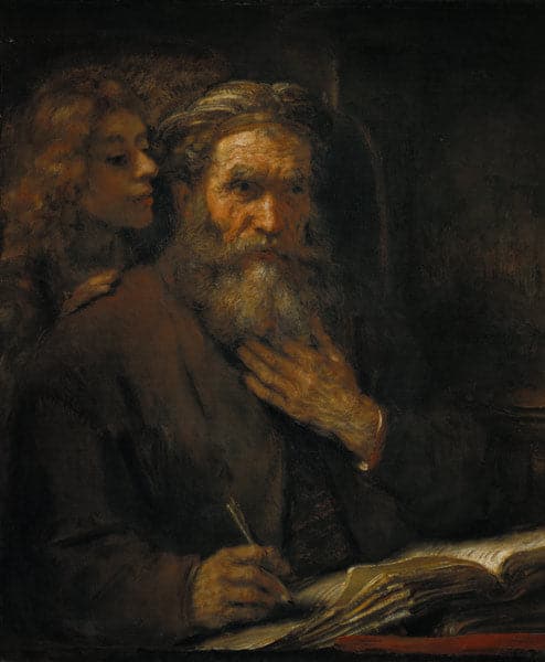 Matthäus der Evangelist – Rembrandt van Rijn Rembrandt van Rijn 70x85