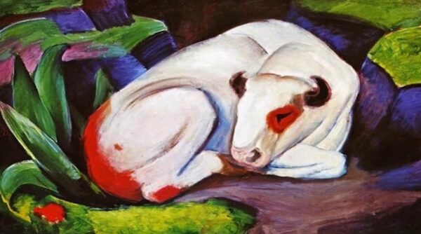 Weißer Stier – Franz Marc Franz Marc Franz Marc