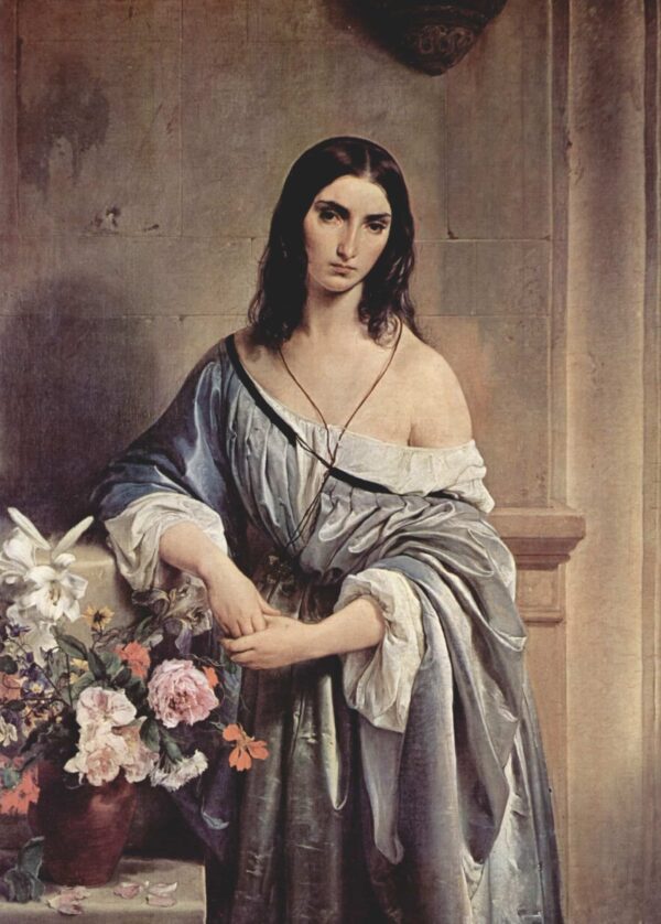 Melancholische Gedanken – Francesco Hayez Francesco Hayez 70x105