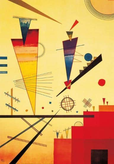 Struktur der Freude – Wassily Kandinsky Wassily Kandinsky 70x105