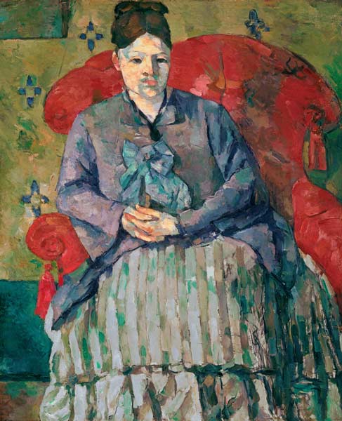 Porträt von Madame Cézanne – Paul Cézanne Paul Cézanne 70x85