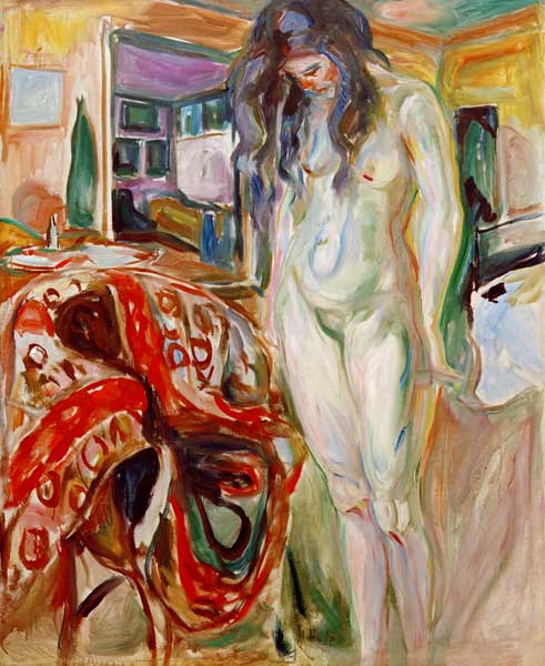 Modell im Rattansessel I – Edvard Munch Edvard Munch 70x85