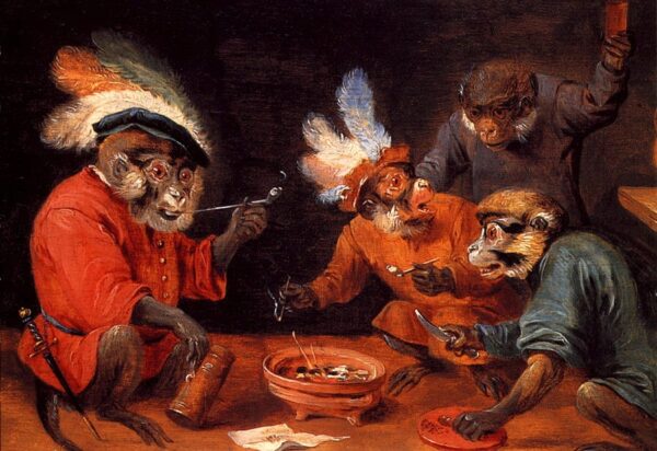 Affentaverne – David der Jüngere Teniers David Teniers der Jüngere