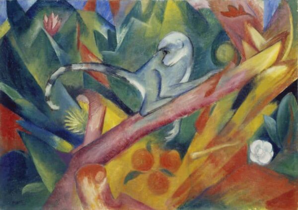 Der Affe – Franz Marc Franz Marc 105x70