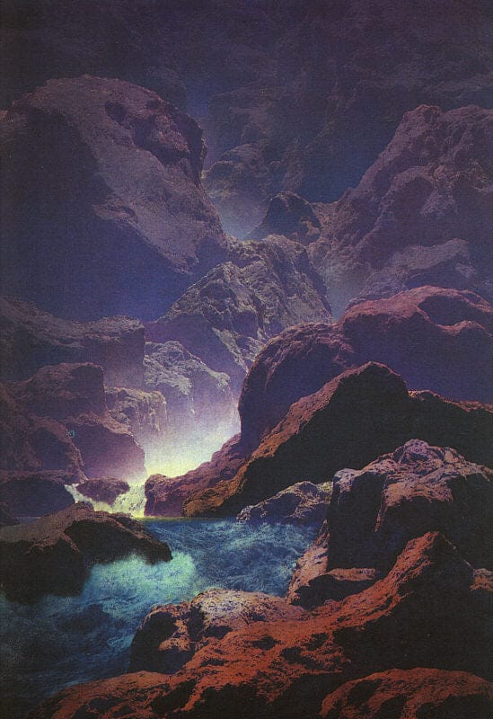 Mondschein – Maxfield Parrish Maxfield Parrish 70x105