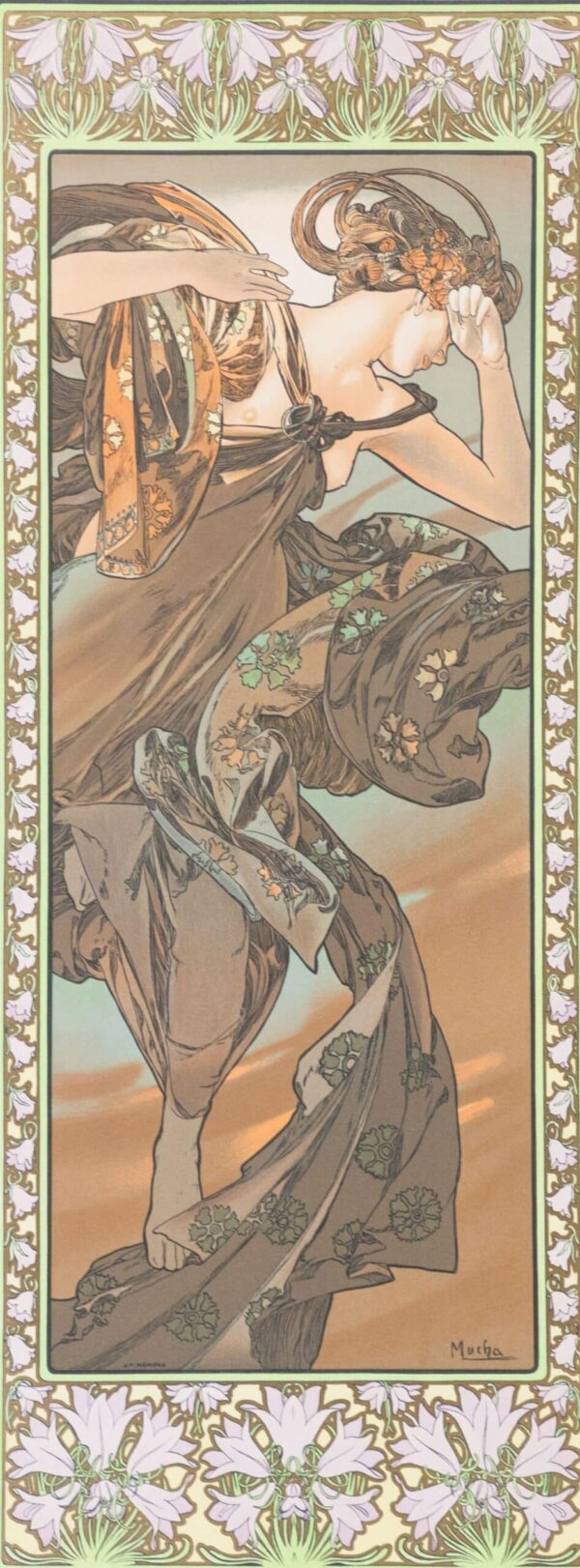 Der Abendstern – Mucha Alfons Mucha 70x160