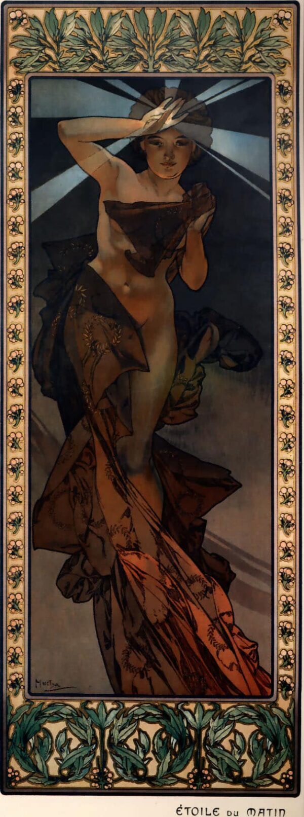 Morgenstern – Mucha Alfons Mucha 70x160