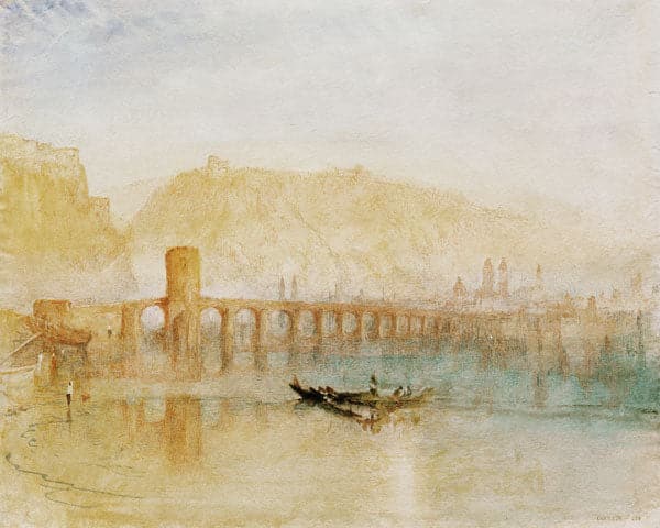 Pont de la Moselle – William Turner J.M.W. Turner 85x75