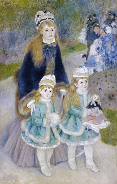 Mutter und Kinder – Pierre-Auguste Renoir Pierre-Auguste Renoir 70x105