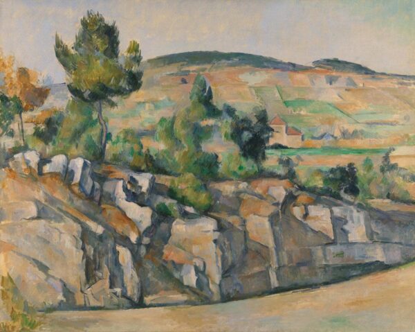 Hügel in der Provence, um 1886 – Paul Cézanne Paul Cézanne 85x75