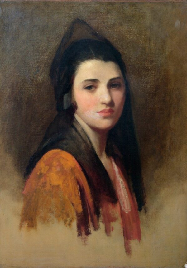 Die Mantilla – Luke Fildes Luke Fildes 70x105