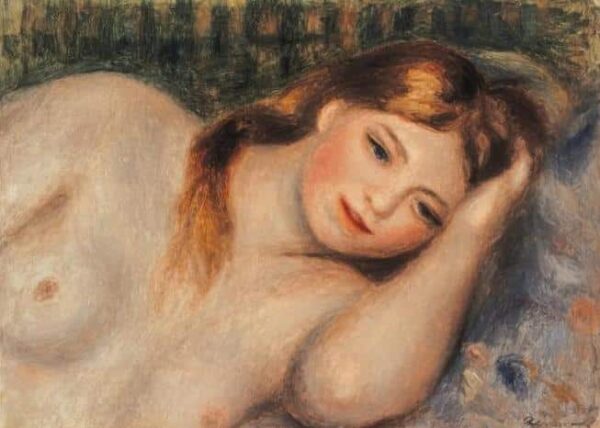 Nu (Junge Frau liegend in Buste) – Pierre-Auguste Renoir Pierre-Auguste Renoir 105x70