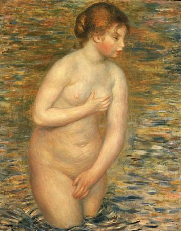 Akt im Wasser – Pierre-Auguste Renoir Pierre-Auguste Renoir 70x85