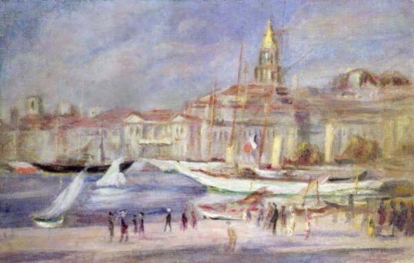 Der alte Hafen von Marseille – Pierre-Auguste Renoir Pierre-Auguste Renoir 105x70