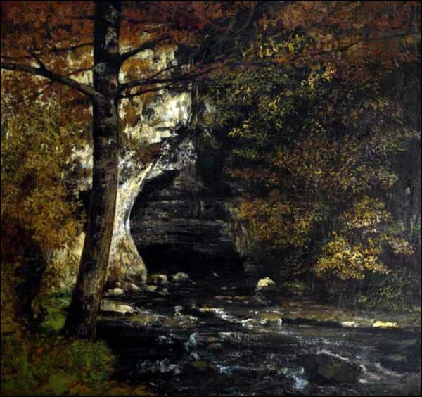 Sumpfwald – Gustave Courbet Gustave Courbet 70x70