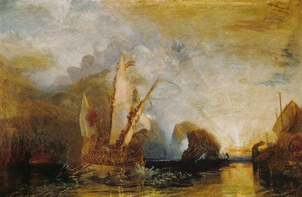 Odysee verspottet Polyphem – William Turner J.M.W. Turner 105x70