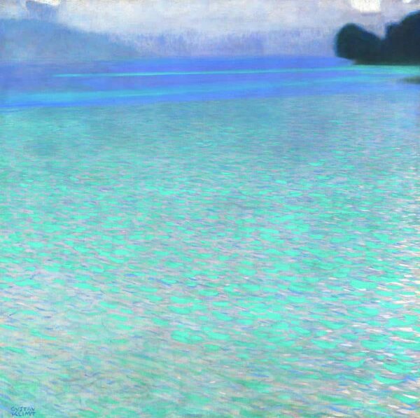 Die Insel im Attersee – Gustav Klimt Gustav Klimt 70x70