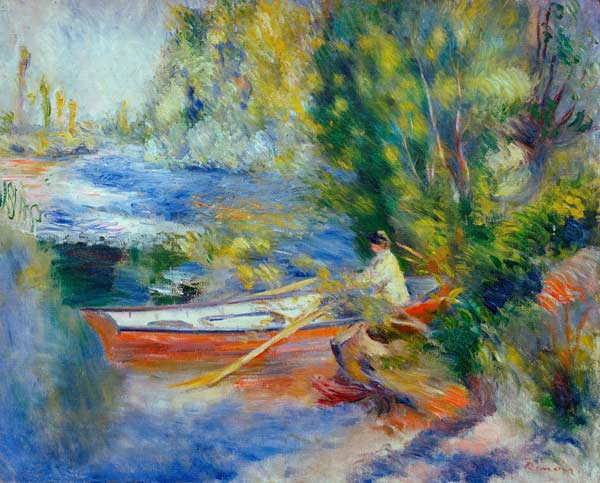 Renoir am Flussufer – Pierre-Auguste Renoir Pierre-Auguste Renoir 85x75