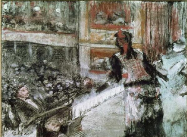 Im Opernhaus – Edgar Degas Edgar Degas 105x70