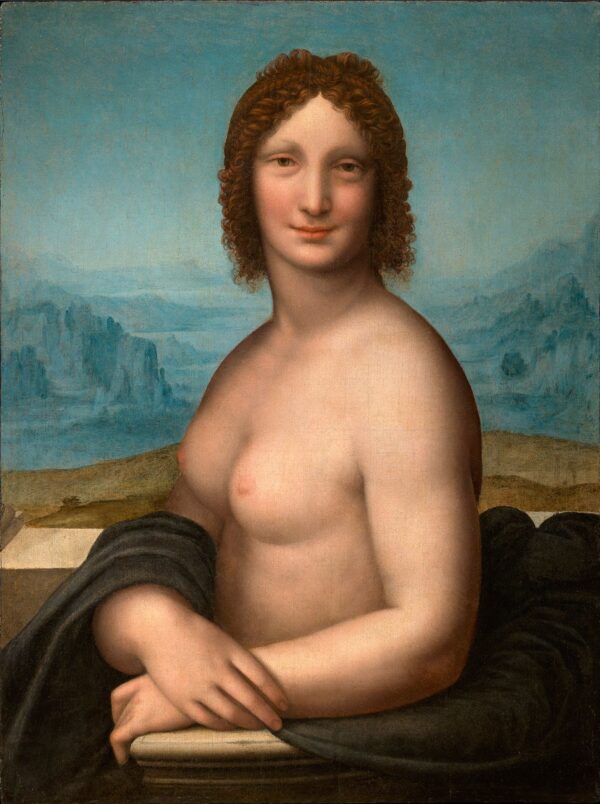 Die nackte Mona Lisa – Leonardo da Vinci Leonardo da Vinci 70x85