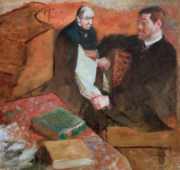 Die Heiden und der Vater Degas – Edgar Degas Edgar Degas 70x70