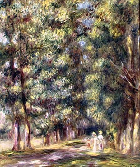 Weg im Wald – Pierre-Auguste Renoir Pierre-Auguste Renoir 70x85