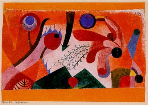 Giftige Beeren – Paul Klee Paul Klee 105x70