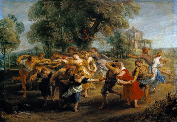 Ländlicher Tanz – Peter Paul Rubens Peter Paul Rubens 105x70