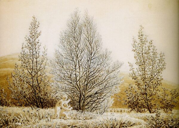 Frühling – Caspar David Friedrich Caspar David Friedrich 105x70